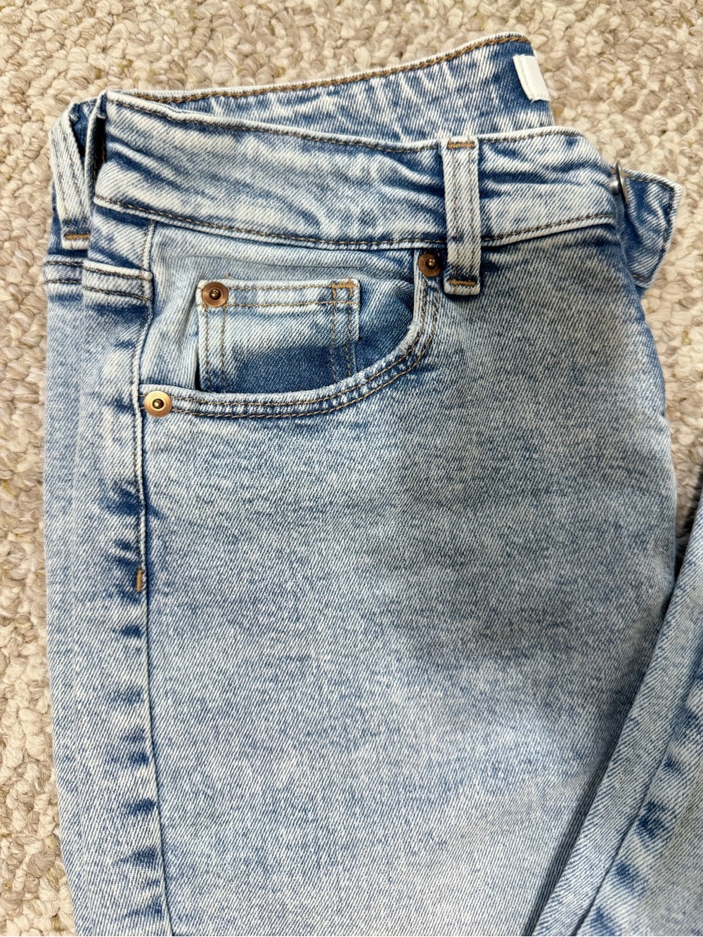 H&M WASHED SKINNY JEANS - Picture 2 of 8